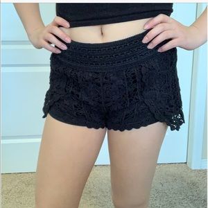 Black shorts